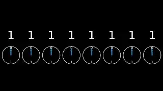 2^8 subscriber special - binary clocks