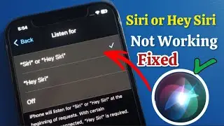 Siri or Hey Siri not working on any iPhone |something went wrong please try again |Apple tech world