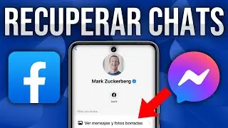 ✅ Como RECUPERAR conversaciones BORRADAS de Facebook Messenger 2024 recuperar Chats ELIMINADOS