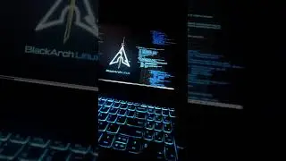 Black Arch Linux #linux #blackarch #archlinux #developer #shorts