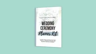 Wedding Ceremony Planner Kit