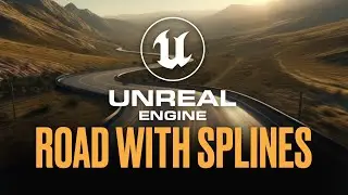 Use Spline for creating Roads in Unreal Engine | Make Roads with Spline in UE5 | Any Motion Pro