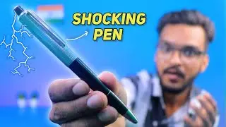 Shocking Pen Unboxing & Review || shocking pen prank with friends