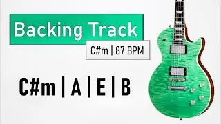 Rock Pop BACKING TRACK C# Minor | C