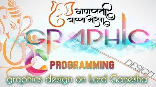 Graphics in c | Draw Lord Ganesha | #c_programming #c_language #shorts #for_loop #teach_techno