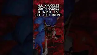 ALL KNUCKLES DEATH SCENES IN SONIC.EXE ONE LAST ROUND 