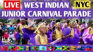 WEST INDIAN JUNIOR  CARNIVAL  Parade 2024 Brooklyn NYC Live | Labor Day Weekend New York City