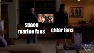 Warhammer 40k fans when they watch Hammer & Bolter on Warhammer Plus