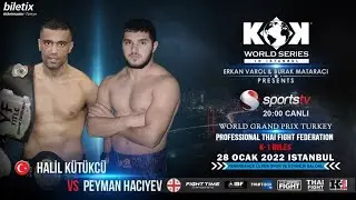 PEYMAN HACIYEV & HALİL KÜTÜKÇÜ | KOK FIGHT SERIES İSTANBUL TÜRKİYE