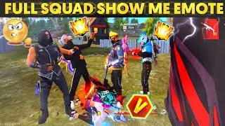 V Badge Player Ko Down Karke Full Squad Ne Emote Dikhaye 🤬 | Phir Dekho Kya Huaa 😂 | 