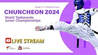 Day 1 (Court 4) morning session | Chuncheon 2024 World Taekwondo Junior Championships