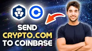 How to SEND Crypto From Crypto.com to Coinbase Tutorial 2024 (Transfer Crypto.com to Coinbase)