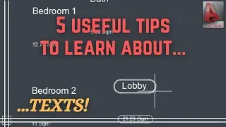 Autocad - 5 Important advanced tips for TEXTs.