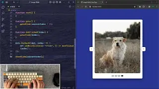 ASMR Programming - JavaScript Sliders For Beginners - No Talking