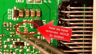 TELEFUNKEN T32TX182DLBP. LED TV. Repair. no light. led power. tv not working