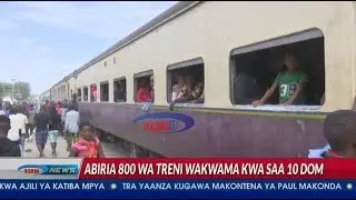 Abiria wa treni walalamikia ubora wa huduma, kukwamishwa njiani