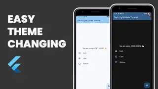 ☀️How to switch theme easily in flutter | Full Tutorial