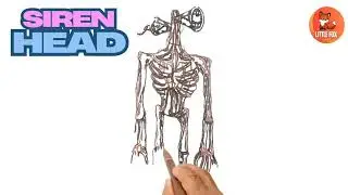 How to Draw a Siren Head 