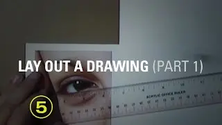 A Drawing Layout Method Using a Straightedge