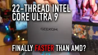 Can Intel Finally Beat AMD? Geekom GT1 Mega Mini PC - 16 Cores, 22 Threads