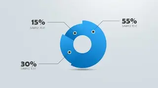 Photoshop Tutorial | Infographic Design (Round)