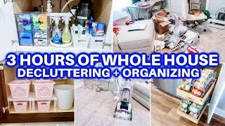 EXTREME WHOLE HOUSE ORGANIZATION + CLEAN WITH ME | KITCHEN + HOME ORGANIZATION  | CLOSET DECLUTTER