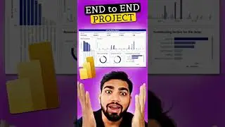 Power BI end to end project #powerbi #datavisualization #excel