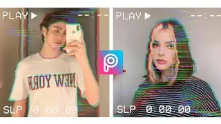 How To Make a Tumblr Photo on Picsart | Vhs Effect