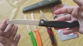 Складной кухонный нож для овощей VICTORINOX SWISSCLASSIC 11 см - складень для кемпинга