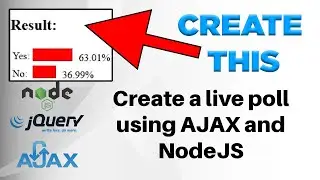 Live Poll Tutorial – NodeJS And AJAX