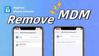 How to Remove MDM Profile from iPhone/iPad [ No Jailbreak ] | MagFone