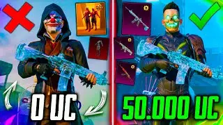 🤑 УДАЧНАЯ ПРОКАЧКА АККАУНТА на 50000 UC В PUBG MOBILE! ВЫБИЛ ВСЁ и ПРОКАЧАЛ M416 ЛЕДНИК ПУБГ МОБАЙЛ