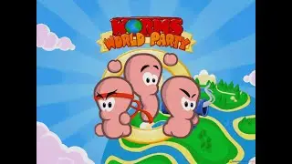 Worms World Party gameplay (PC Game, 2001)