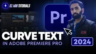 How to Curve Text in Adobe Premiere Pro 2024 | Text Animation in Premiere Pro Tutorial