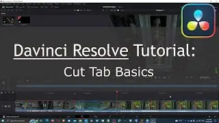 Davinci Resolve Tutorial: Cut Tab Basics