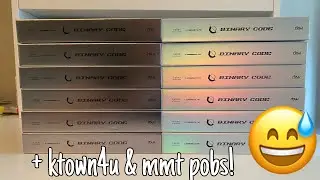 Unboxing 12 Copies of ONEUS 5th Mini Album Binary Code!!