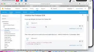 87   Swift Xcode Firebase Login Authentication