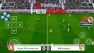 eFootball PES 2025 PPSSPP FULL TRANSFER CAMERA PS5 🔥🔥🔥