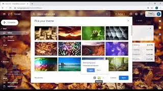 How to add a background theme to your Gmail inbox