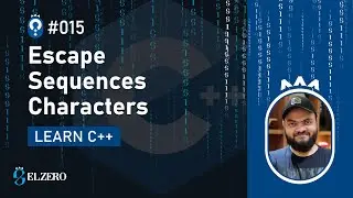 [Arabic] Fundamentals Of Programming With C++ #015 - Escape Sequences Characters