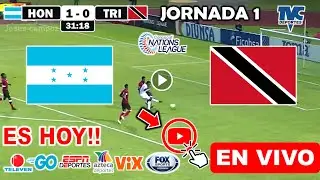 Honduras vs. Trinidad y Tobago en vivo, donde ver, a que hora juega Jornada 1 Concacaf 2024 resumen