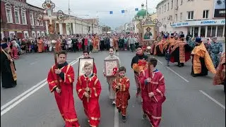 Крестный ход на Пасху 2022