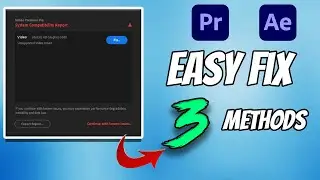 ✅Fix Adobe premiere pro system compatibility report | Solve After Effects Compatibility Problem