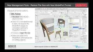 Management Tools for Imported Objects in Archicad