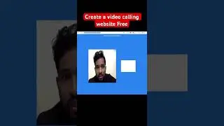 Create a video calling g website Free #thecodingbus #shorts