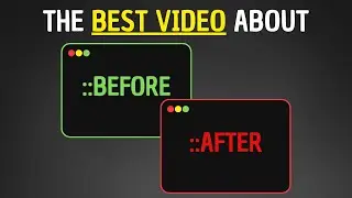 The best video about before and after