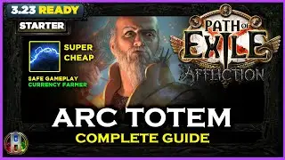 [PoE 3.23] LEAGUE STARTER  - ARC TOTEM HIEROPHANT - PATH OF EXILE AFFLICTION - POE BUILDS