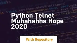 Python telnet muhahahha hope 2020