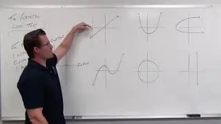 Using the Vertical Line Test (Precalculus - College Algebra 6)