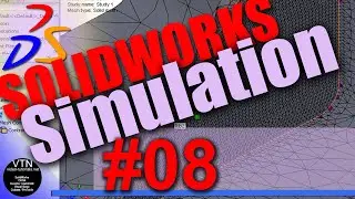 Simulation ( 08 Mesh Error ) SOLIDWORKS Tutorial